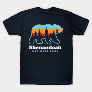 Shenandoah National Park Bear Trees T-Shirt